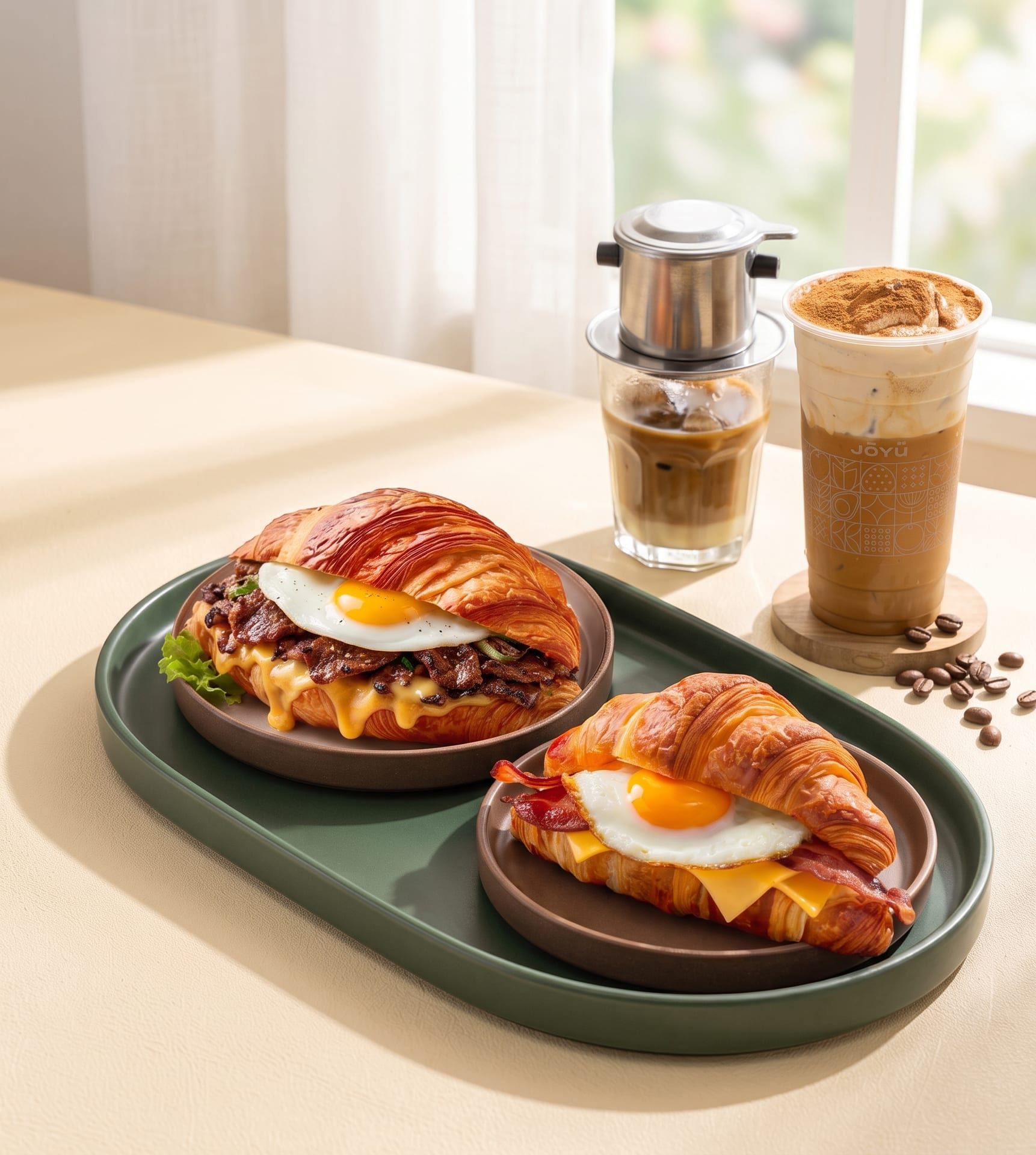 Morning, Elevated: The New Savory Croissant Pairing at JŌYŪ